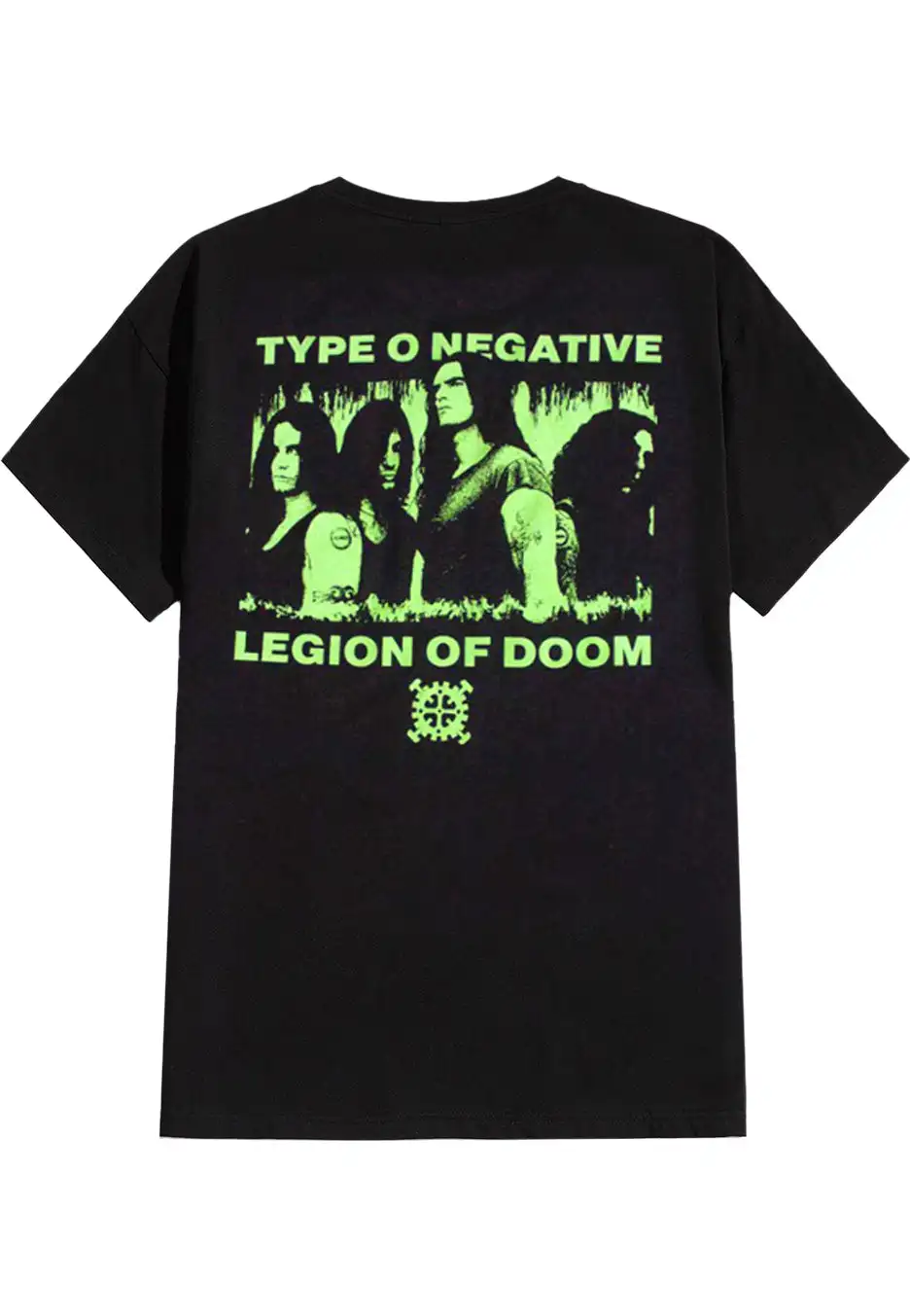 

Type O Negative Legion of Doom Peripheral Pattern Printing Summer Luxury Brand Cotton Men's and Women's T-Shirts Short Sleeves