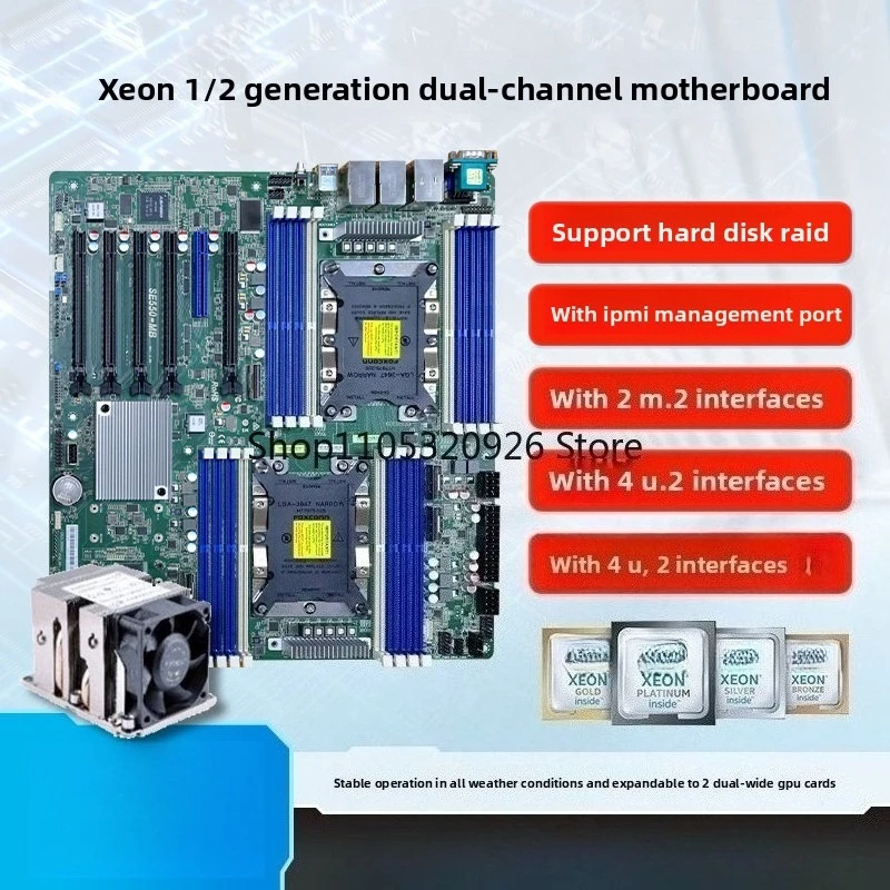 C621 Dual Cpu Motherboard - Carte mère de serveur Supermicro X11