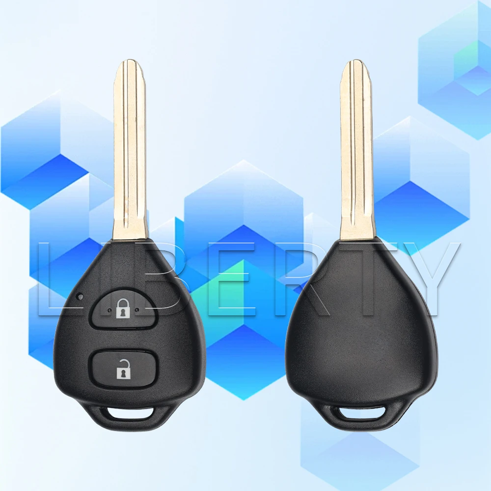 Liberty 2 Button 314.3 433Mhz 4D67 G Chip Remote Card Key For Toyota Hiace Yaris Hilux Vigo Innova Corolla RAV4 FCC B41TA B41TH