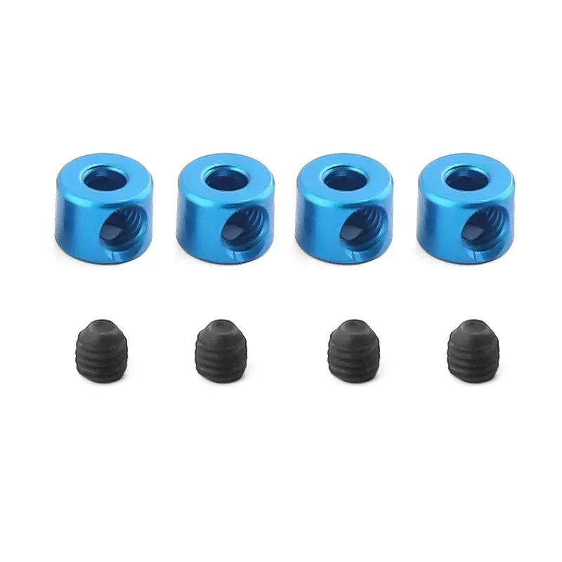 

4pcs Limiter Clips Metal Sway Bar Limiters for Tamiya 53827 RC Car Accessories