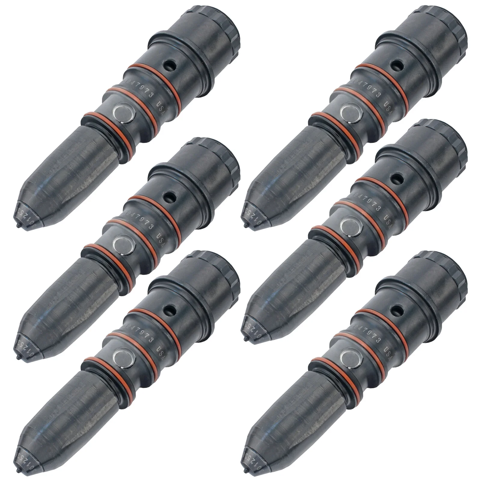 

6PCS Fuel injector 14570014 For Cummins NH855 NT855 NT495 NT743 NTA855 N106 Engine