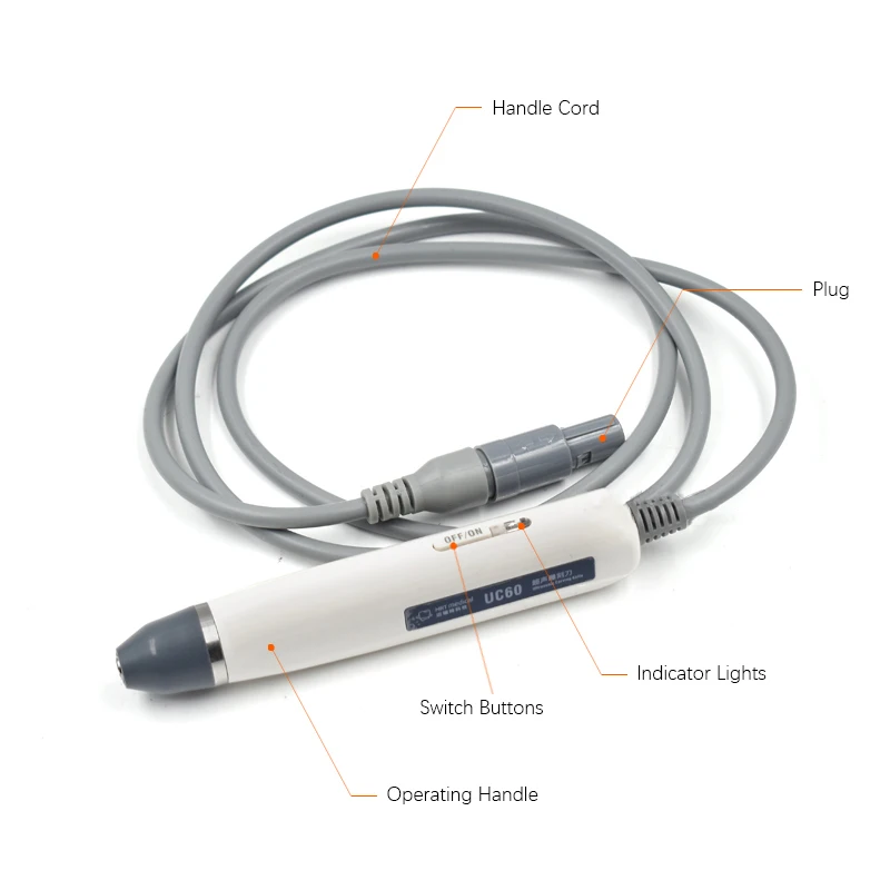 UC60 Dental Ultrasonic Carving Knife for Invisible Braces Retainer Orthodontic Tool Dental Lab Orthodontic Appliance Trimming