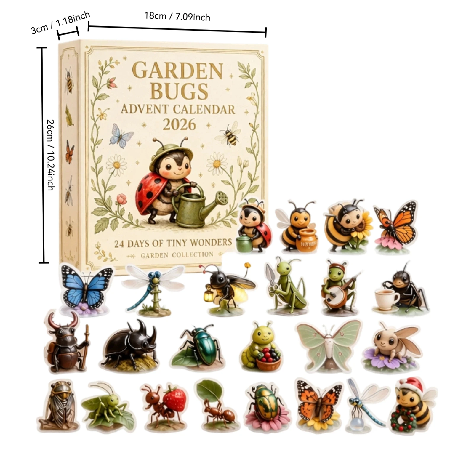 2026 Garden Bugs Advent Calend - Games Garden Party recension och pris