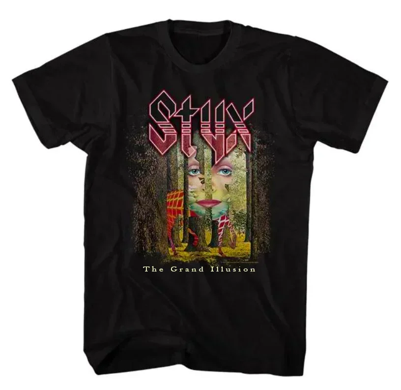 

Styx - The Grand Illusion Album Unisex T-Shirt All Size S-5XL CS0211