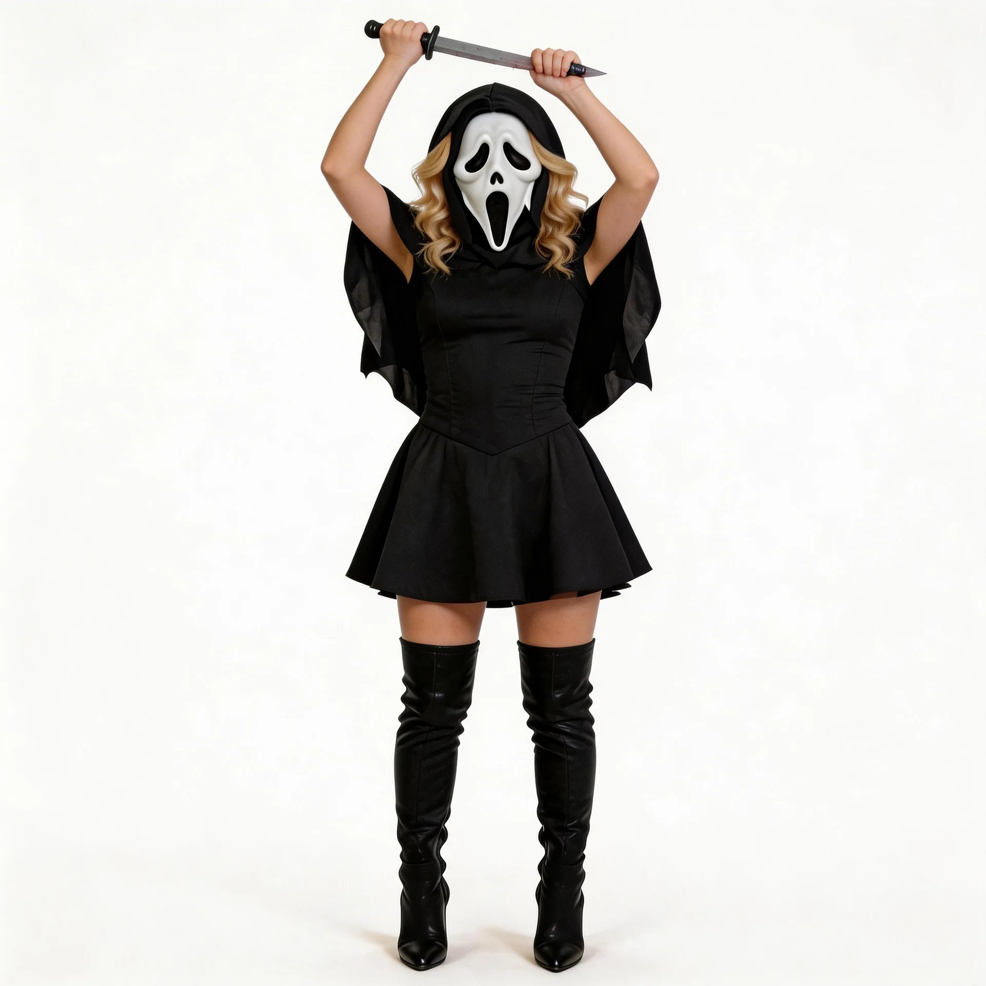 Disfraz de cosplay para mujer, disfraz de Halloween, disfraz de película de terror, disfraz de fantasma femenino