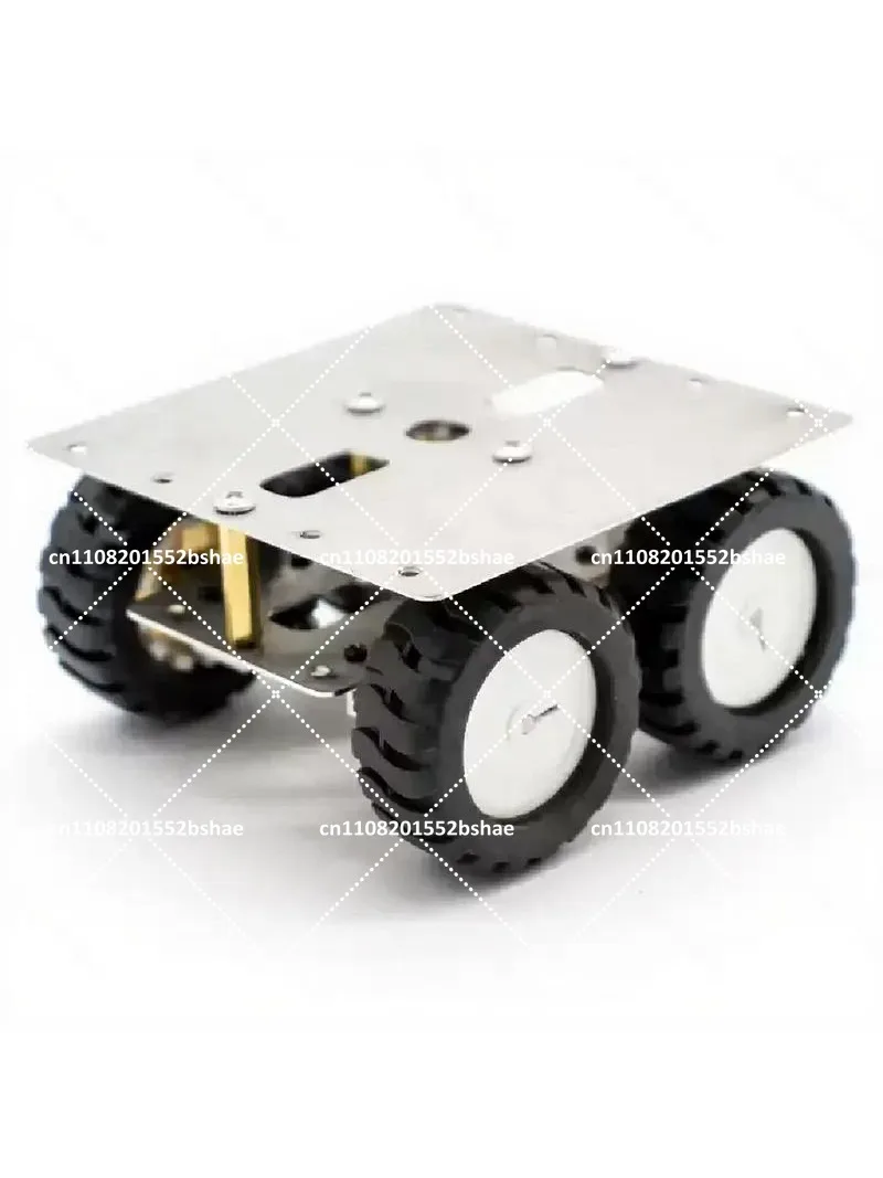 Metal Frame Mini Robot Platform Stainless Steel Smart Car Chassis for DIY Robotics