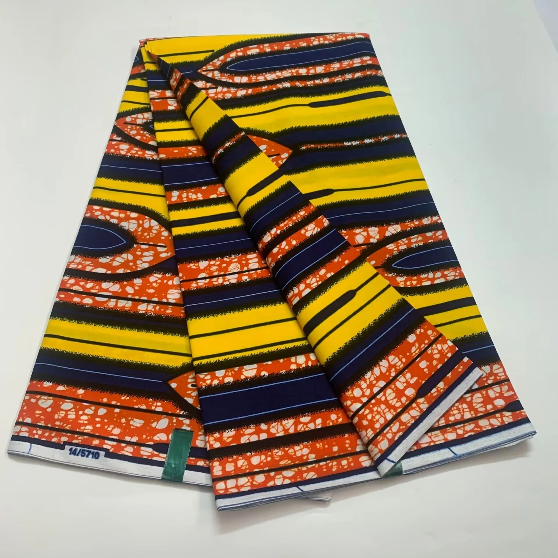 

High Quality Veritable African Real Wax Fabric 2024 Ankara wax Fabric 100% cotton print fabric Wax Prints Fabric Tissue 6 yards