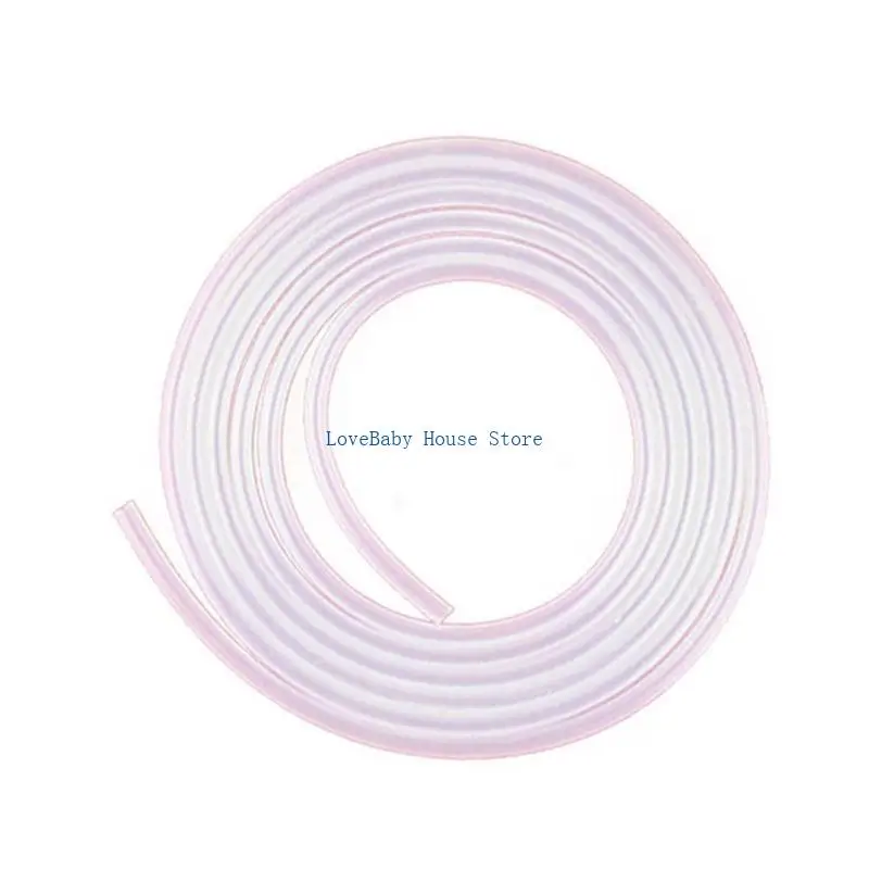 BX0D أنبوب بديل لزجاجة حليب الأطفال خرطوم سيليكون سائل للطعام بتصميم آمن ومرن 100/200 سم