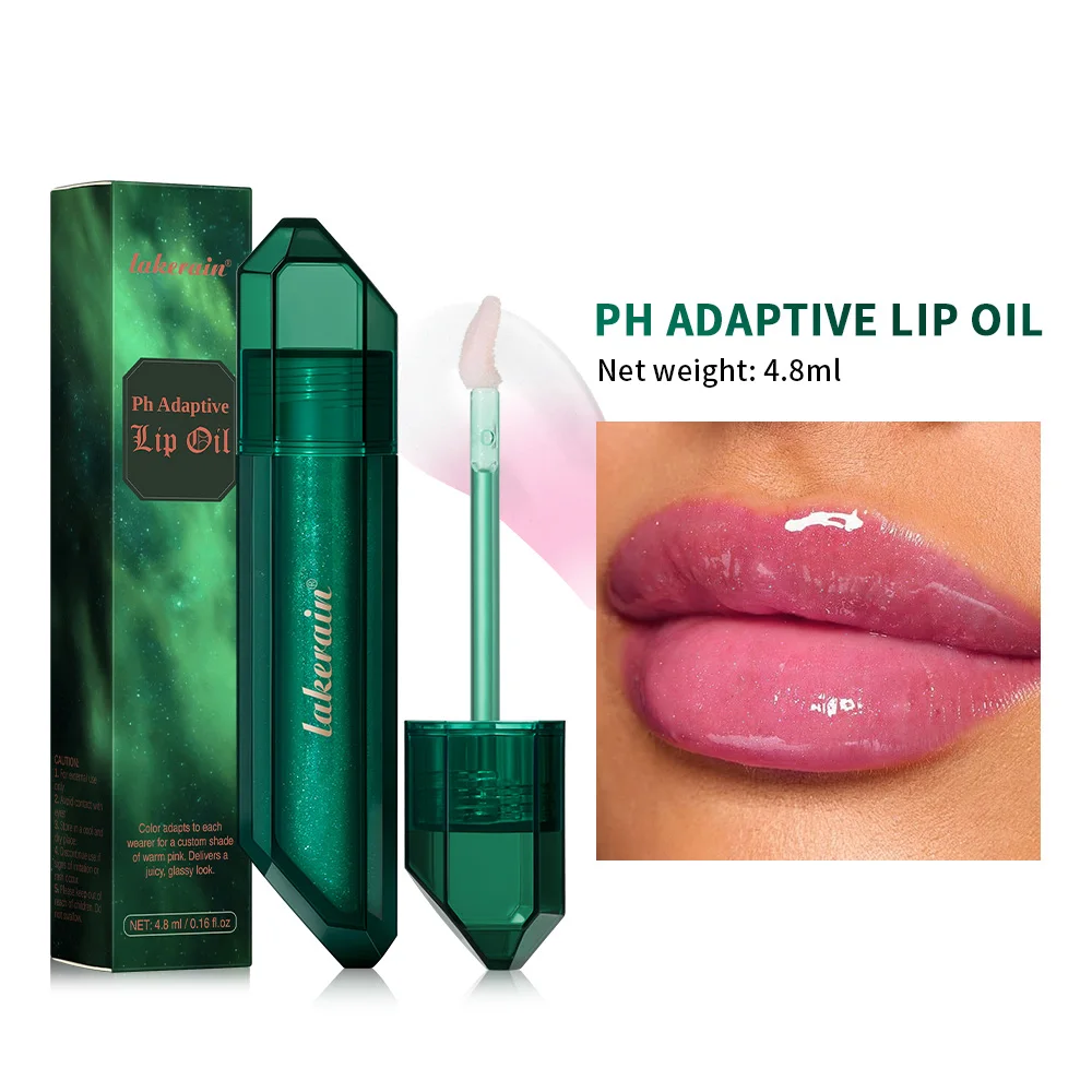 Lip Oil PH Adaptive Color Changing Magic Pink Tone Moisturizing Nourish For All Skin Tones Popular Care Lip Plumper Lips Glosses