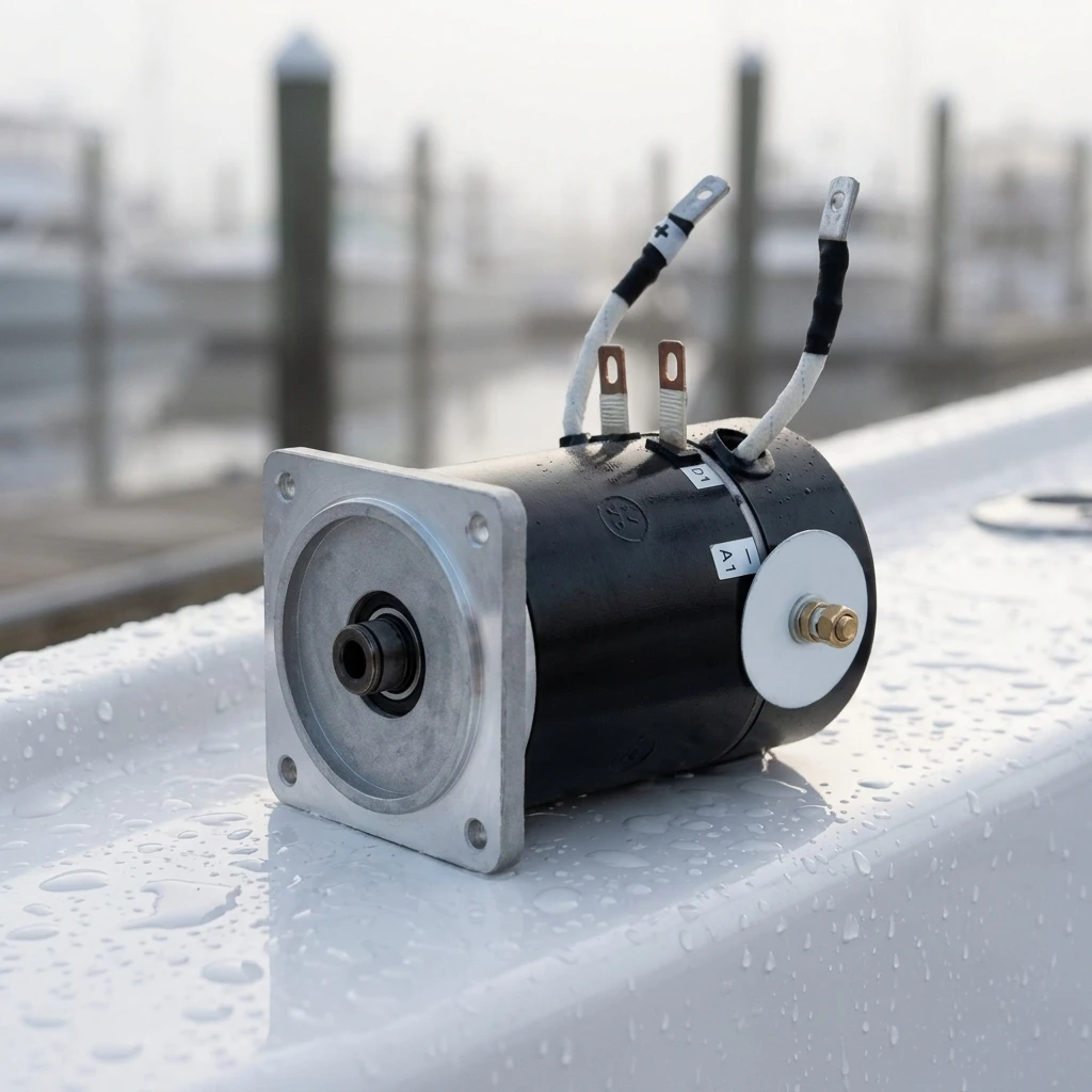 

DC Motor 12V 2.0KW 5500RPM for Lewmar 591482 140TT 2.0KW Tunnel Thruster Boat Propulsion System Part
