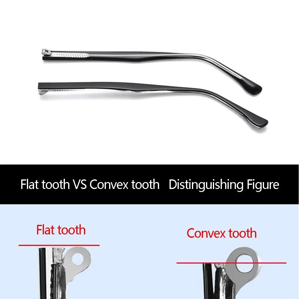 1 Pair Glasses Arm Replacement Leg Sunglasses Eyeglasses Replacement Metal Leg Repair Eyewear Accessories