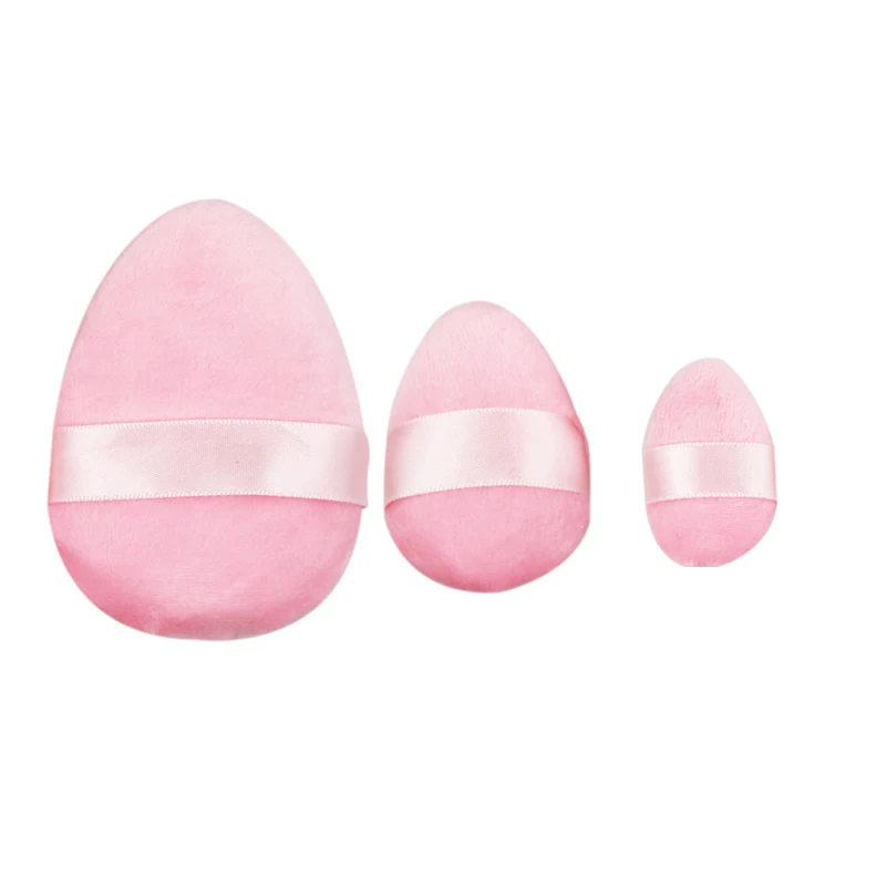 Cotton Pink Powder Puff Large Medium And Small Mini Eye Shadow No Dead Corner Makeup Puff Cosmetic Tool Cosmetics