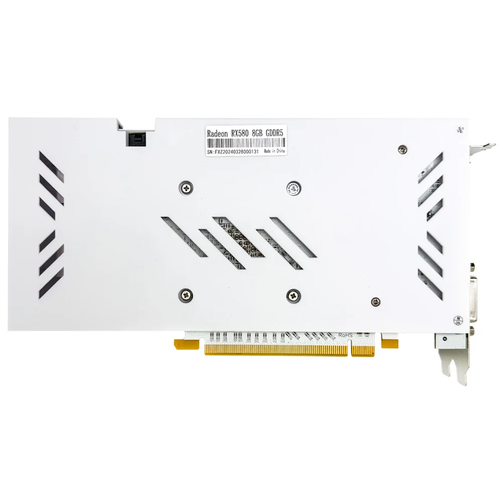 بطاقة رسومات SOYO RX580 ، ذاكرة GDDR5 ، 256 بت ، بطاقة فيديو AMD للألعاب ، واجهة DP DVI لأجهزة الكمبيوتر المكتبية ، 2048SP ، 8G