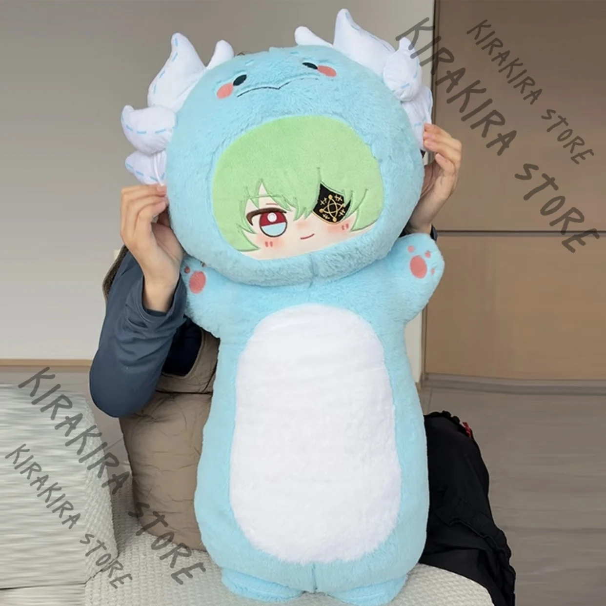 

Honkai: Star Rail Anaxa Fluffy Figurine Pillow Maumet Anime Cosplay 80cm Big Hugging Pillow Back Cushion Xmas Gift (Pre Sale)