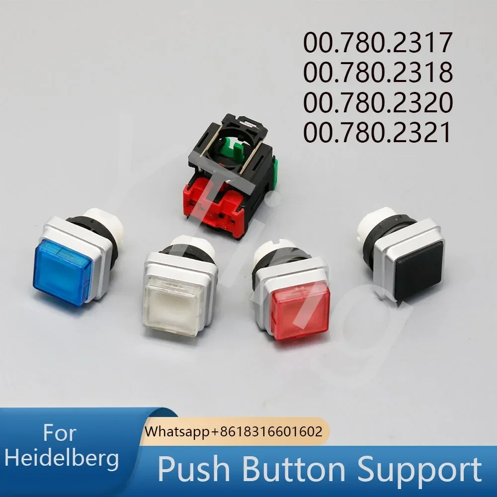 High Quality 00.780.2317 00.780.2318 00.780.2320 00.780.2321 Push Button Support For Heidelberg Printing Machine