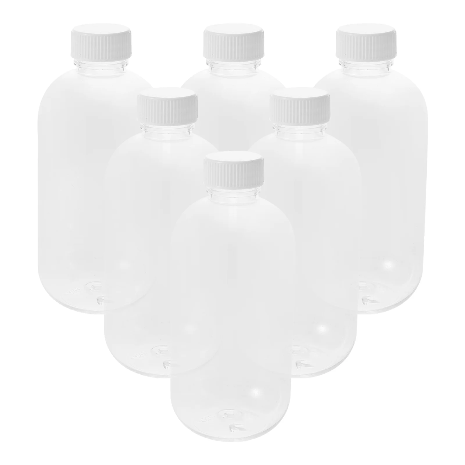 6 Pcs Reloading Bottle Sample Bottles Collapsible Drop of Transparent Container Pp Shooting Toy Storage Travel