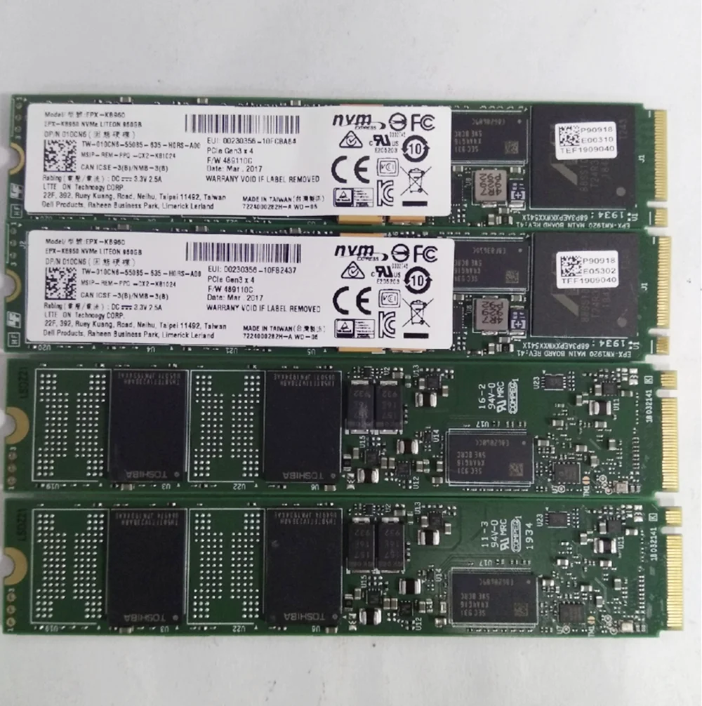 Original EPX-KW960 960GB NMVe M.2 22110 SSD PCIe 3.0 x4 Enterprise Internal Solid State Drives Suitable for server