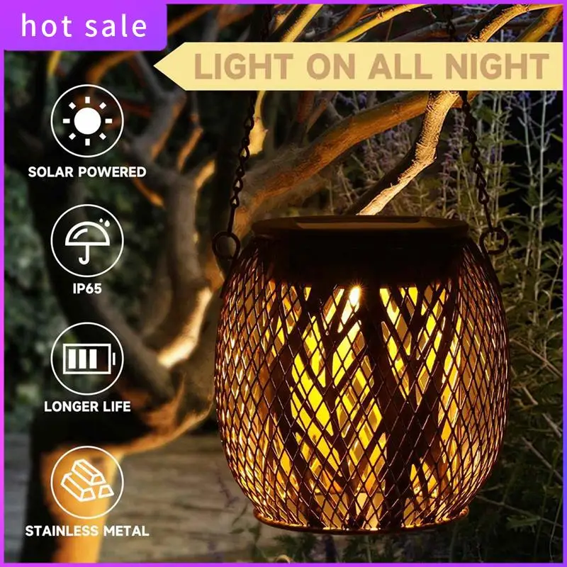 

COFA-Solar Garden Light Solar Lamp Lantern Art Outdoor Decorative Solar LED Light For Courtyard Landscape Garden