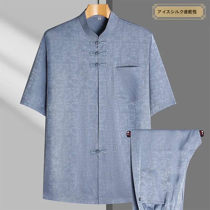 lightweight-short-sleeve-ice-silk-summer-suit-for-middle-aged-and-elderly-men-traditional-chinese-tang-costume-dad-summer-wear