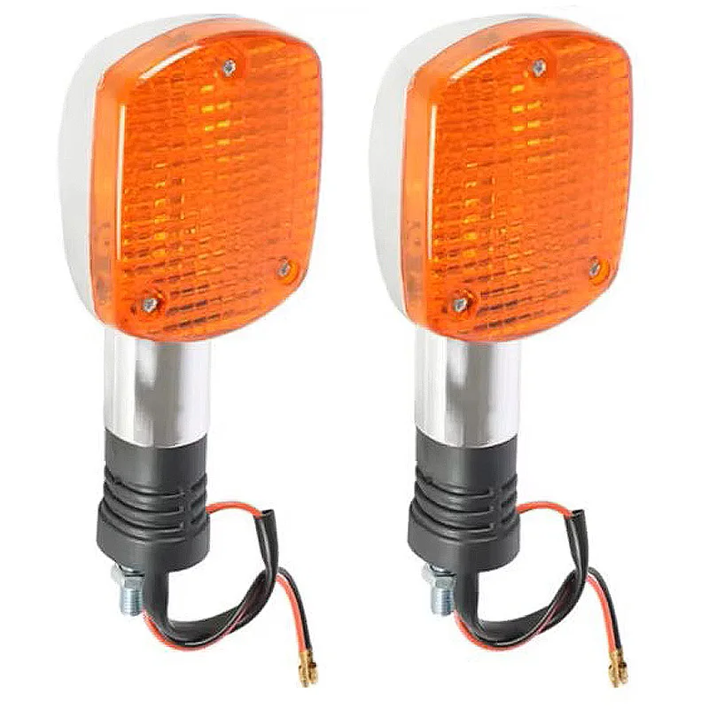 33400-MB1-406 Indicatore di direzione con stelo posteriore per Honda V45 Magna VF1100C VF700C VF750C 1982 1983 1984 1985 1986 2 pezzi