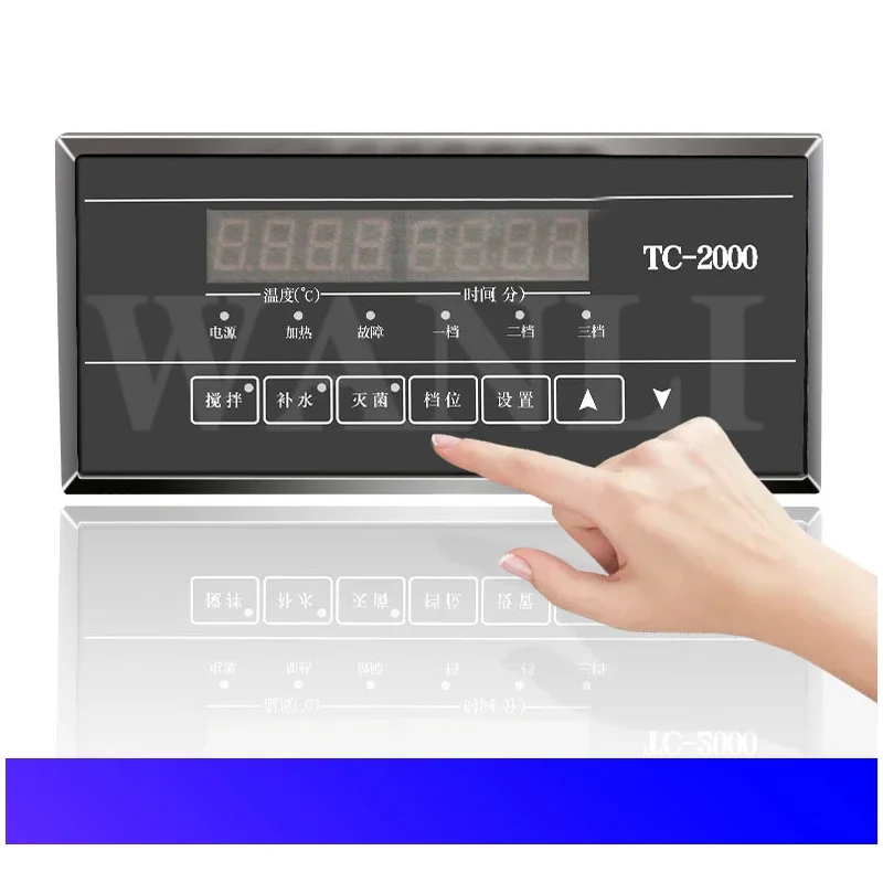 30L Yogurt/Fresh Milk/Egg Tart Liquid/Liquor Dairy Farm Sterilization Equipment Milk Pasteurization Machine 220V/6000W