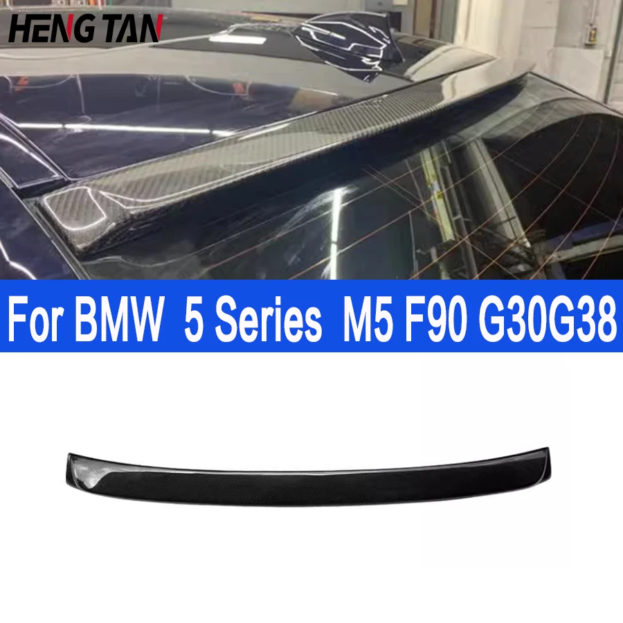

For BMW 5 Series G30 G38 540i 530i Real Carbon Fiber&FPR Roof Spoiler High Quality Rear Wing Trunk Top Lip Spoiler