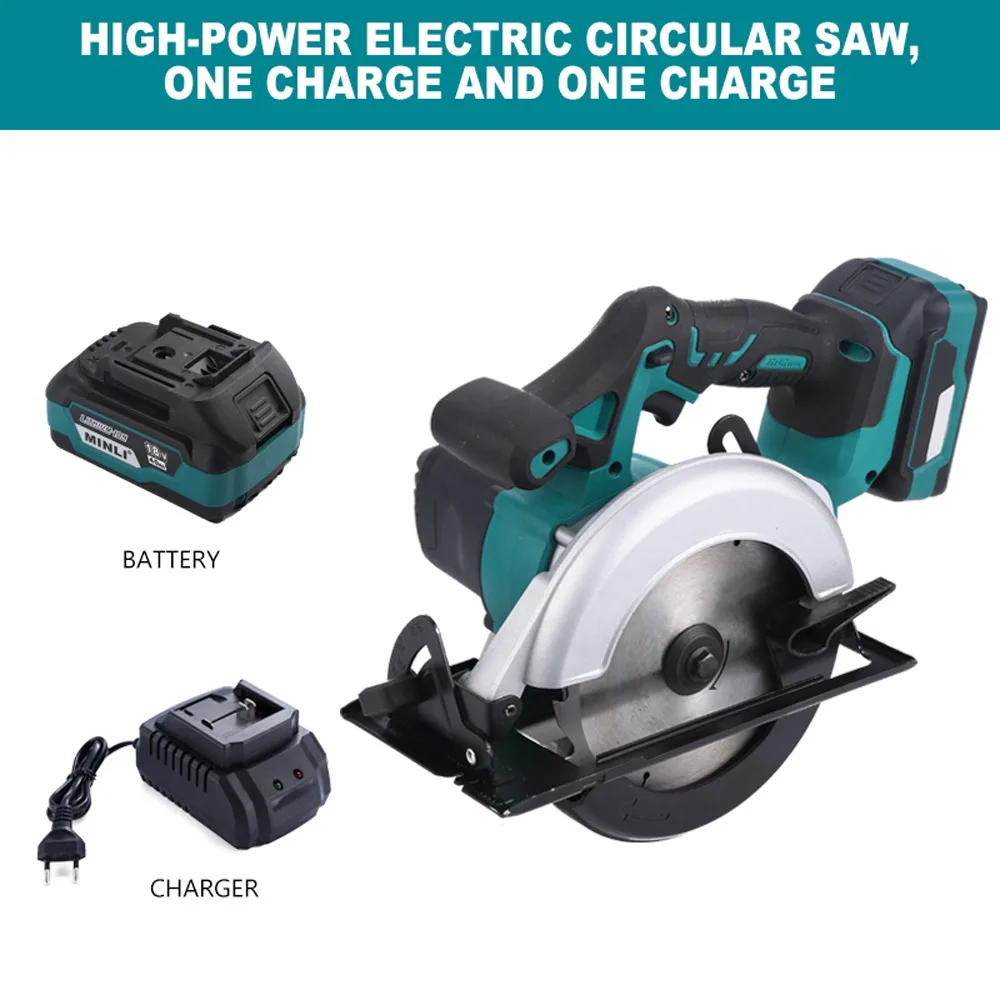 

7/9in Circular Saw with Blade Electric Woodworking cutting machine