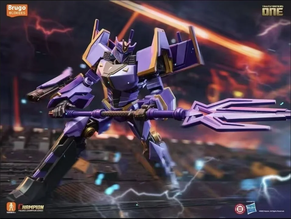 재고 있음 Blokees Transformers One 클래식 클래스 The Fallen Megatronus Prime 조립 피규어 이동식 모델 액션 피규어 선물