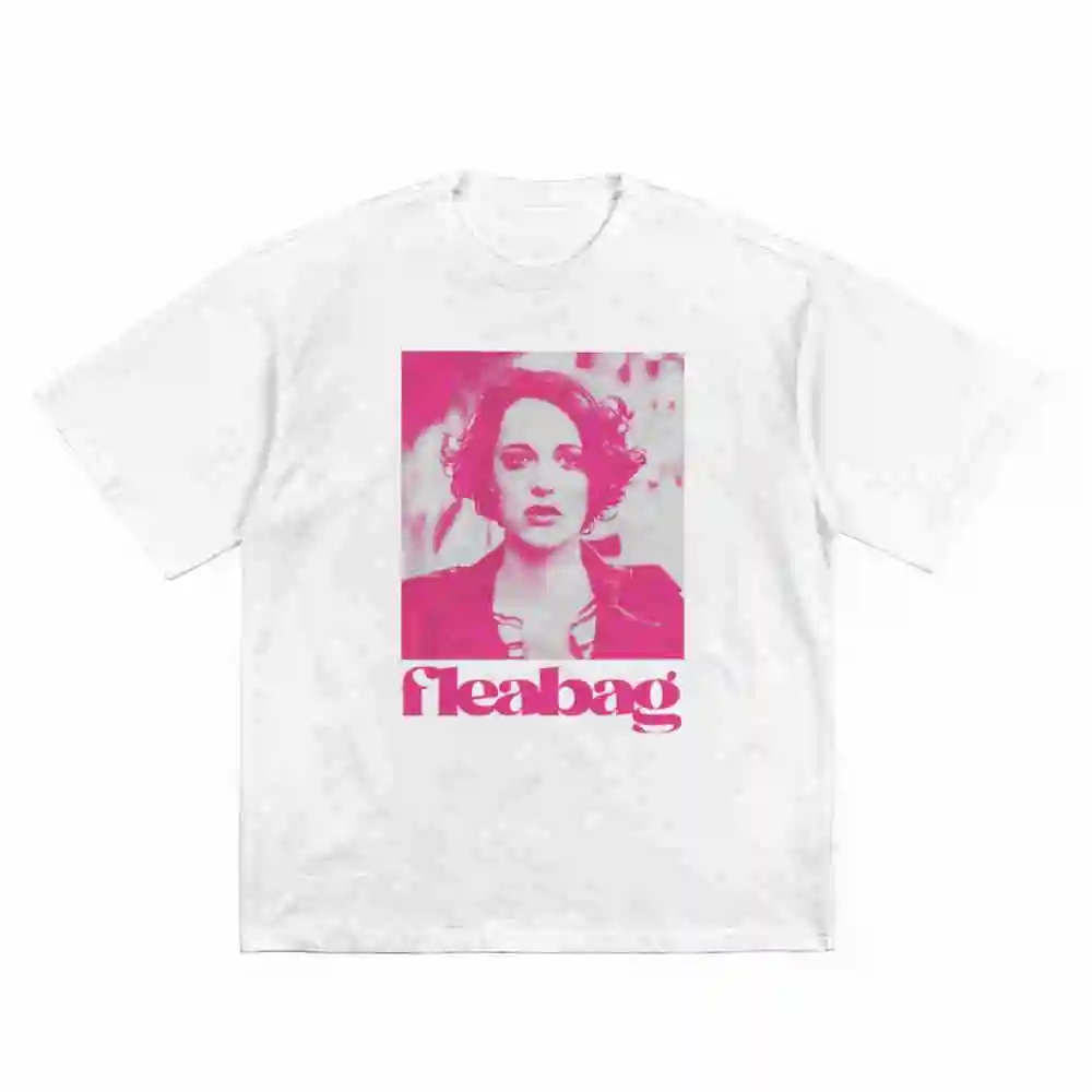 Fleabag Phoebe Waller Bridge Short Sleeve Tee 100% Cotton T-Shirt