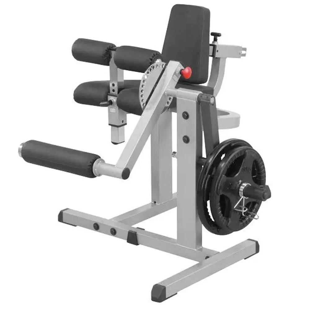 YTYIN Multi-Functional Leg Training Machine Seated Leg Curl Extension Machine Adjustable Angle And Loaded Weight Plate