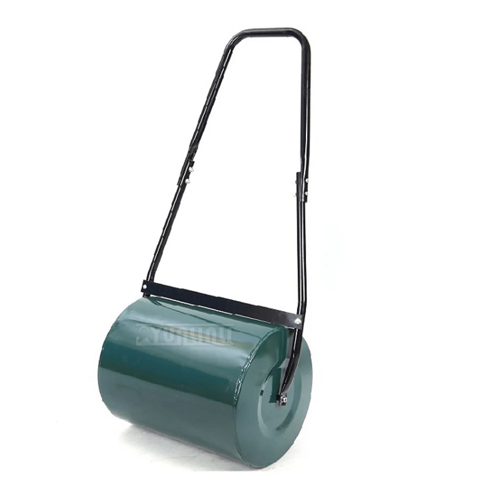 أداة طحن صغيرة سعة ضاغط العشب الأسطوانة اليد دفع طبل جزازة العشب