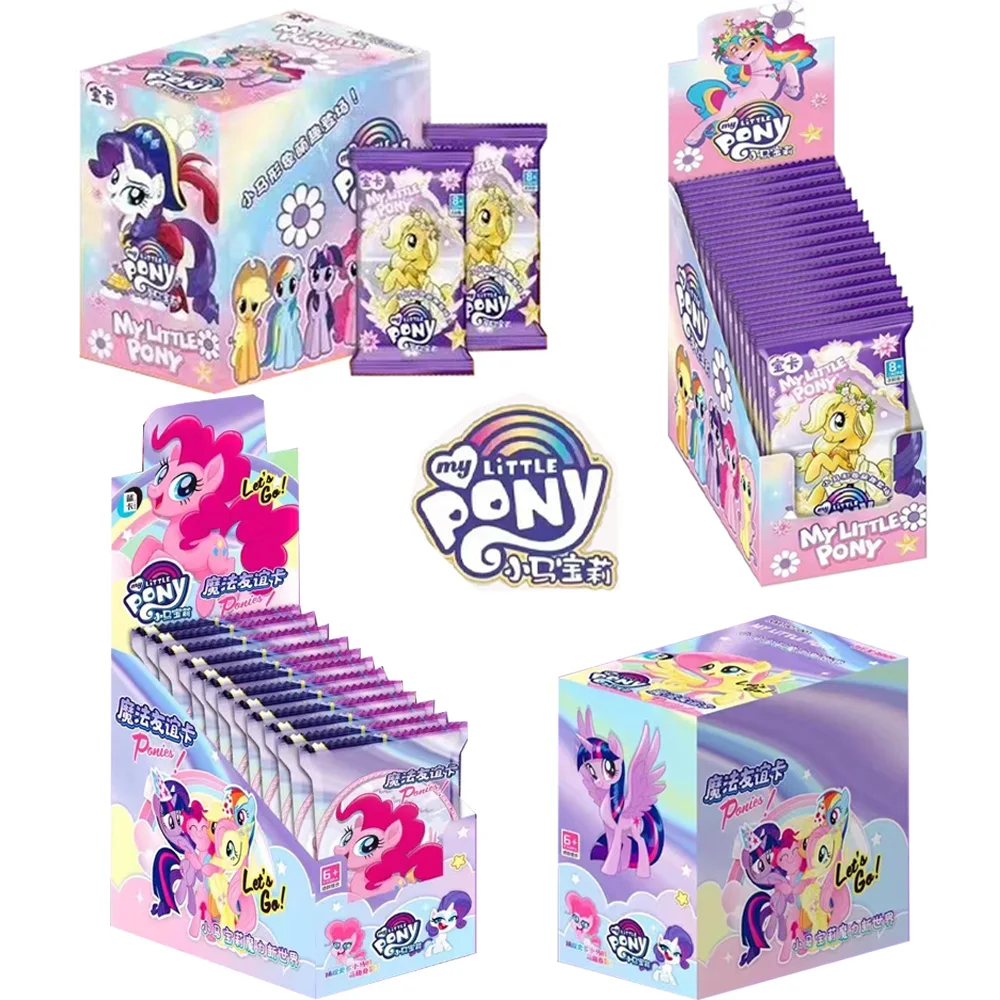 

Wholesale My Little Pony Card Collection for Girl Friendship Eternal Huiyue Pack Rare Collection Gifts Kid Toy Princess Card