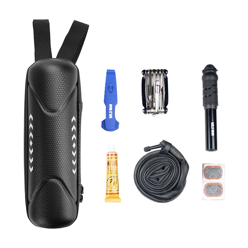 

1л передняя сумка для бутылки с водой для электрического скутера, чехол для велосипедного чайника, противоскользящий набор инструментов для ремонта скейтборда, сумка-переноска для M365