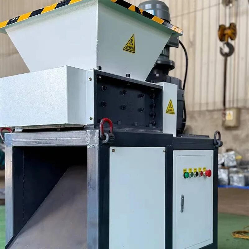 Trituradora de Material químico para medicina herbaria, trituradora de residuos de alimentos de doble eje pequeña multifuncional de hierro y chatarra de Metal