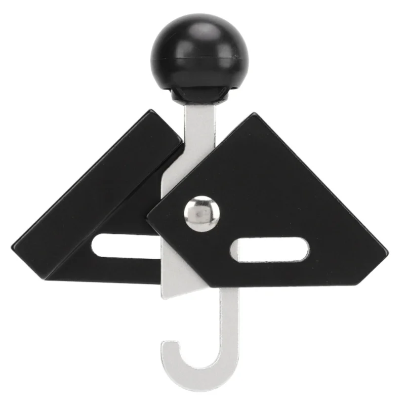 

Single Tent Pole Tips Cap Anti Puncture Canopy Rod Top Cap Aluminum Alloy 90 Degree Adjustable Tent Pole Connector 8mm Aperture