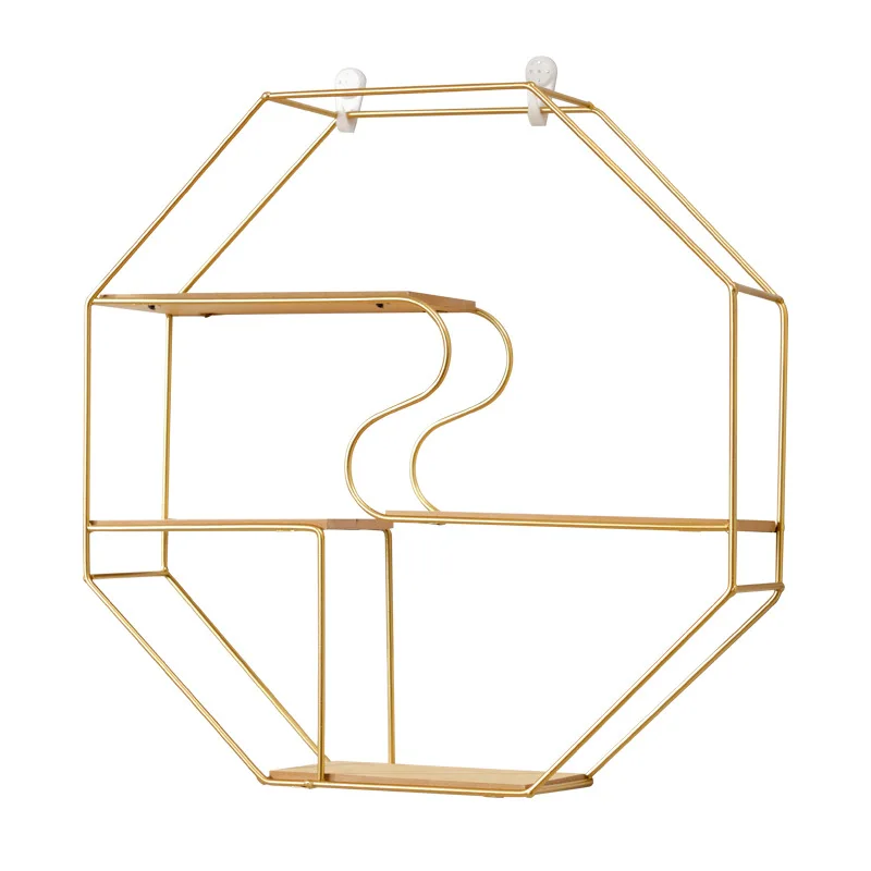 

Скандинавское украшение на стену ресторана, подвесное украшение на стену, настенное украшение для гостиной, подвесная стойка из кованого железа