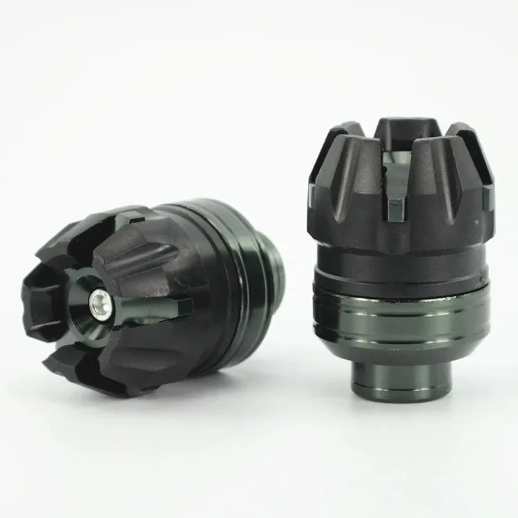 2Pcs Universal Motorrad Vorderradaufhängung Schutz Tasse Anti Kollision Rahmen Slider Fallen Schutz Aluminium Legierung Moto Teile