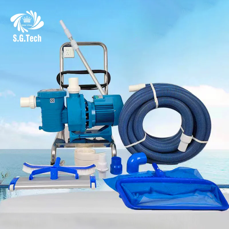 เครื่องดูดฝุ่นแบบแมนนวล ปี 202 - Pool Vacuum Manual บทวิจารณ์และราคา