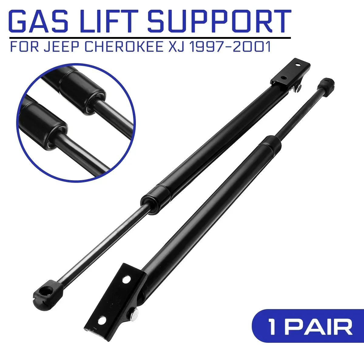 

Car Rear Trunk Tailgate Gas Spring Shock Lift Struts Strut Support Rod Arm Bars Bracket For Jeep Cherokee XJ 1997-2001