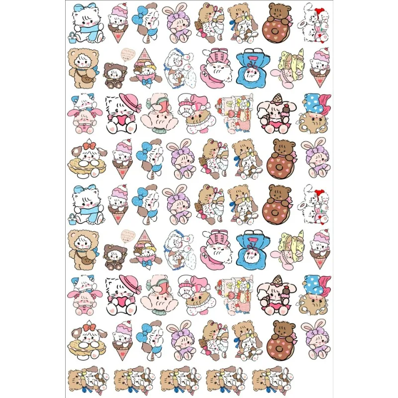 MINISO Acrylic Accessories DIY Sheet S P Double Kitty Transparent Acrylic Sheet DIY Phone Case Storage Tissue Paper Sonny Angel