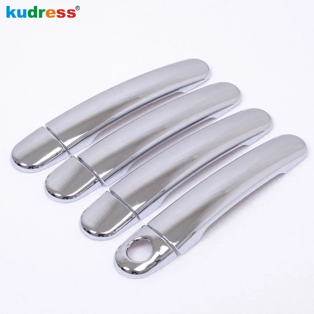 For Skoda Octavia 2007 2008 2009 2010 2011 2012 2013 Second Generation Sedan Chrome Car Accessories Door Handle Cover Trim