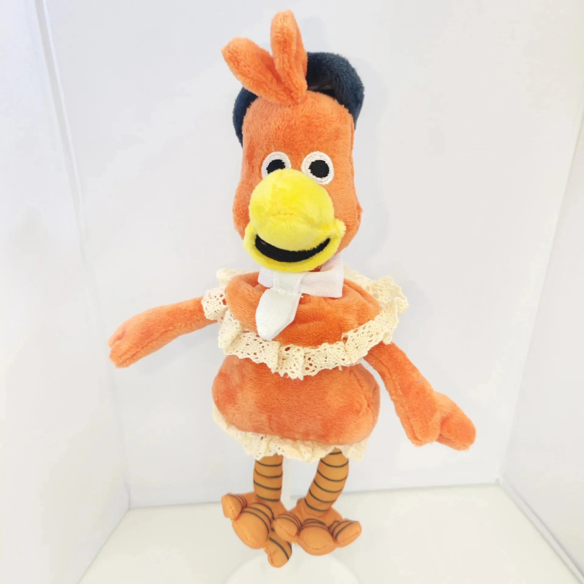 New chicken Cute gun Chicken Run Yellow Flying Chicken plush doll doll humorous holiday gift room decoration