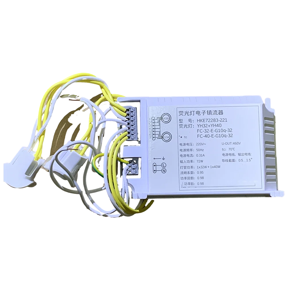 

Original HKE72283-221 72W FOR Panasonic Electronic Ballast Ceiling Lamp Ring Lamp 32W+40W Drive Rectifier