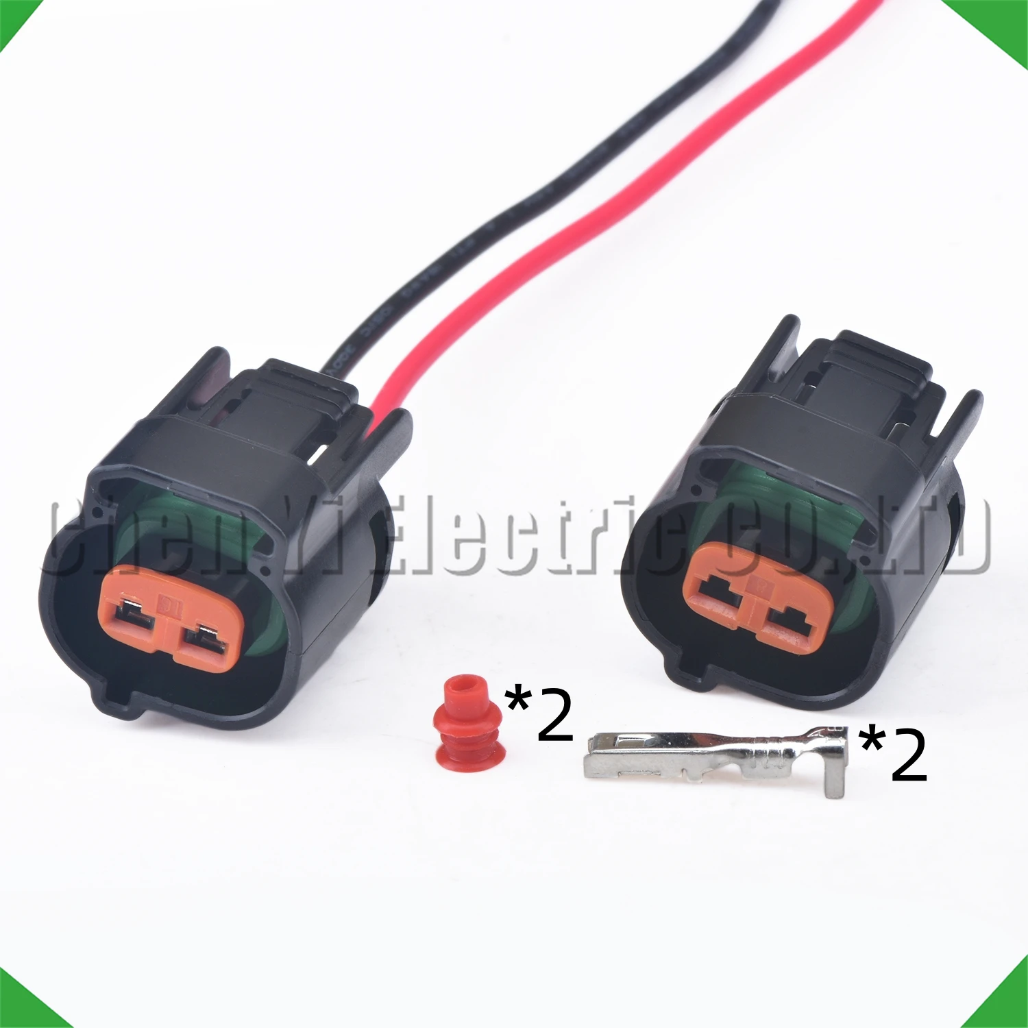 2 Pin Auto Connectors Fog lamp turn signal low beam high beam Air conditioning pump Wire harness Plug 6195-0062 For Honda Toyota