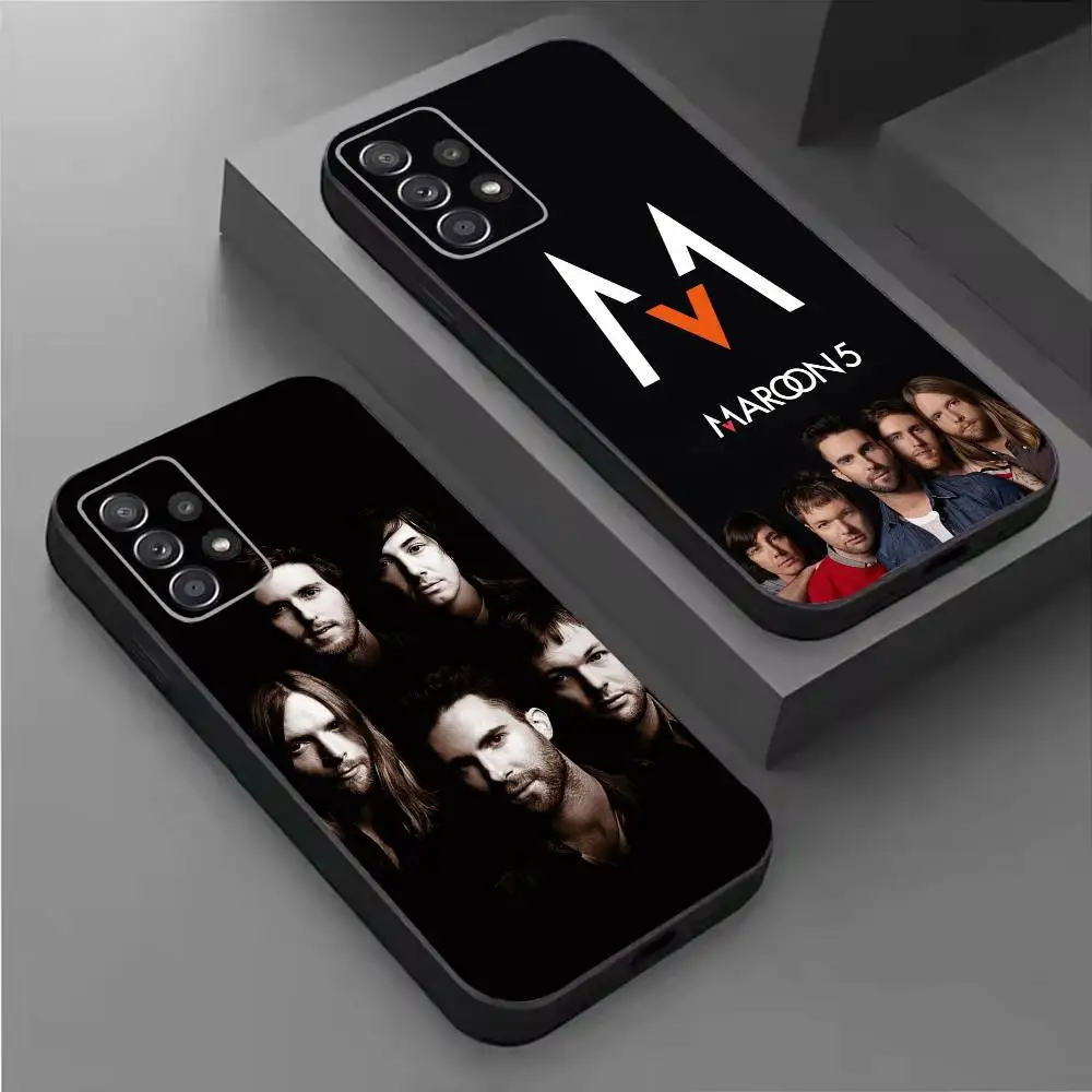 POP Cool M-Maroonsss Phone Case For Samsung S26,25,24,21,22,21,20,10,9,8,7,6,5,Ultra,Plus,Fe,Lite Black Shell