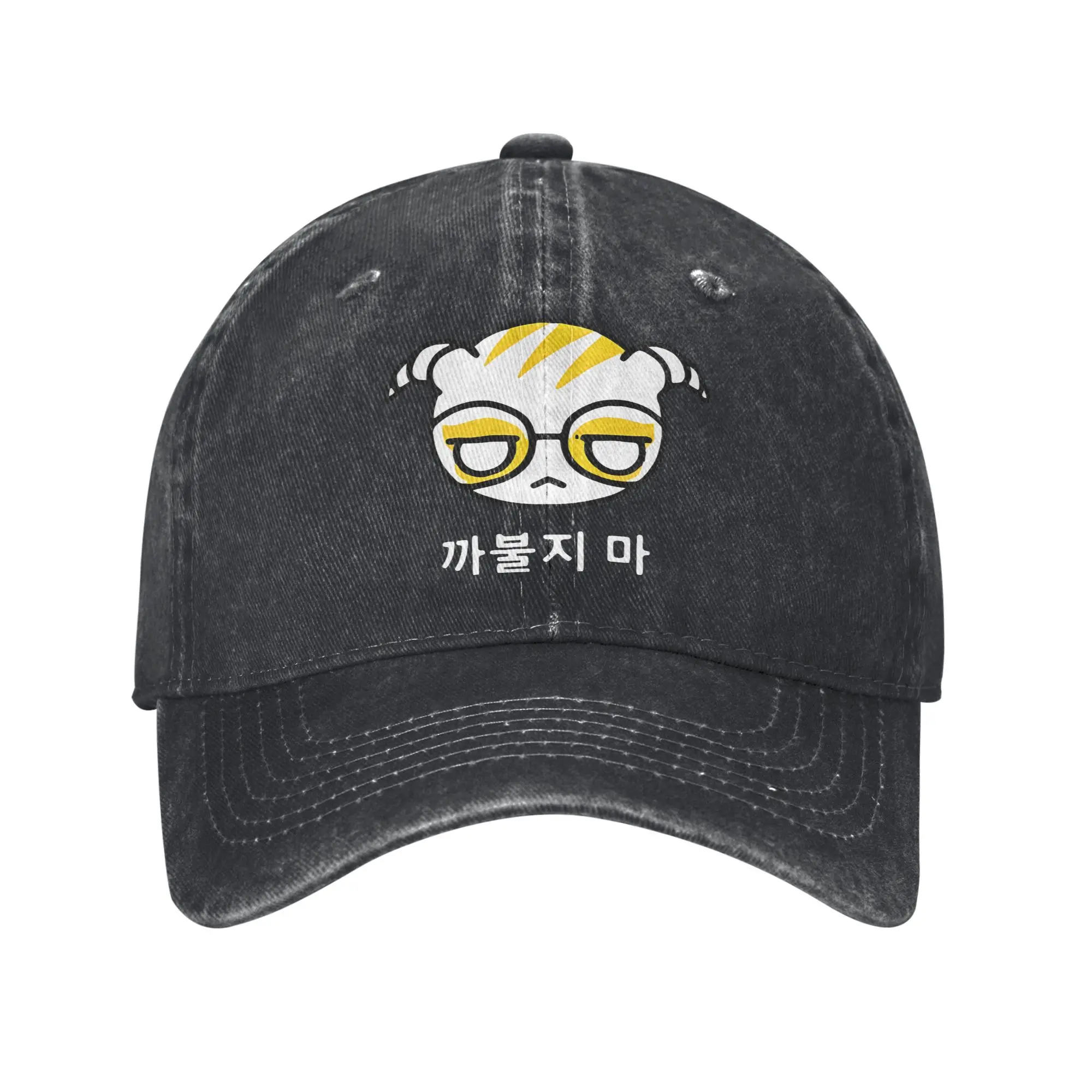 DOKK OS Dokkaebi Rainbow Six Siege Washed Baseball Cap y2k Cute Sun Trucker Hat Летние бейсболки унисекс-подростков для спортзала на открытом воздухе
