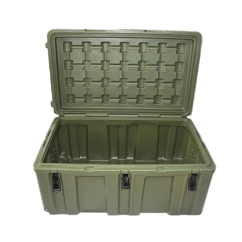 150L Rotomolded Car Rooftop Vehicle Hard Rugged Cargo Box Waterproof Tool Case Tool Box