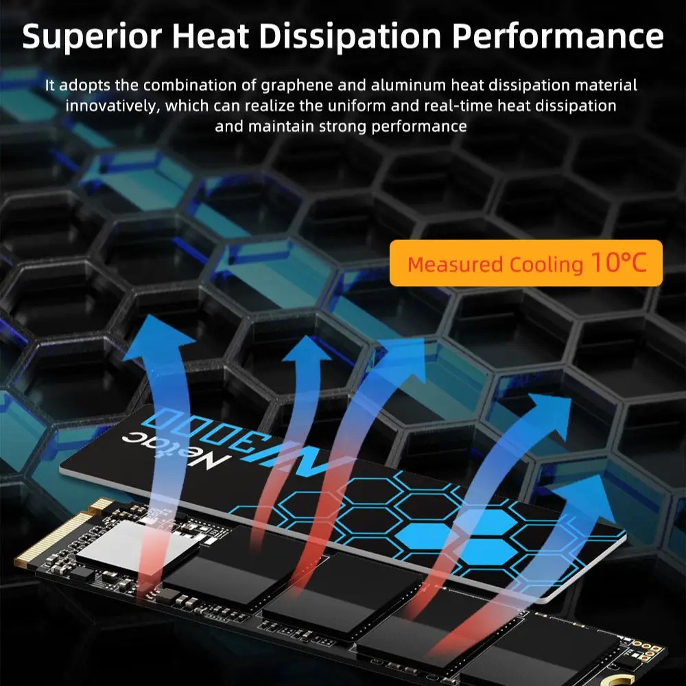 Netac-Disco rígido interno de estado sólido, SSD NVMe, NVMe, M2, 250GB, 500GB, 1TB, 2TB, M.2 2280, PCIe, Laptop, Desktop