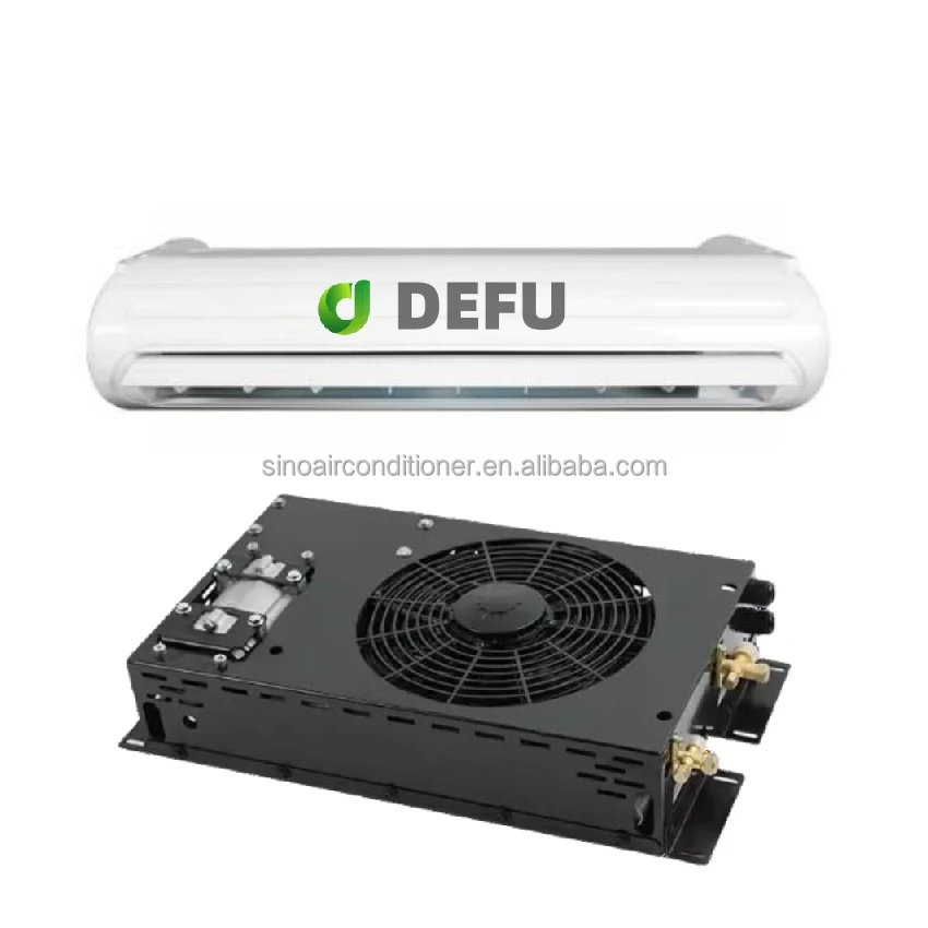 

Iron Cover Split Backpack Other AC System Cooler 12v Electric Parking 24v Dc Air Conditioner For Truck