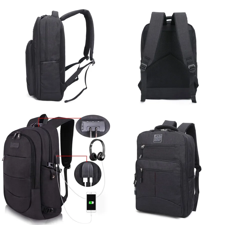 

【Новый стиль】- новый мужской модный рюкзак, корейский школьный рюкзак, спортивная повседневная сумка для студентов колледжей, дорожная сумка для ноутбука.